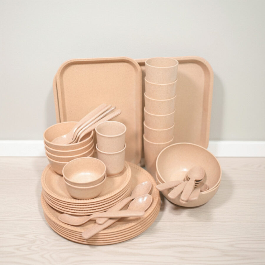 Bamboo Cups & Cutleries